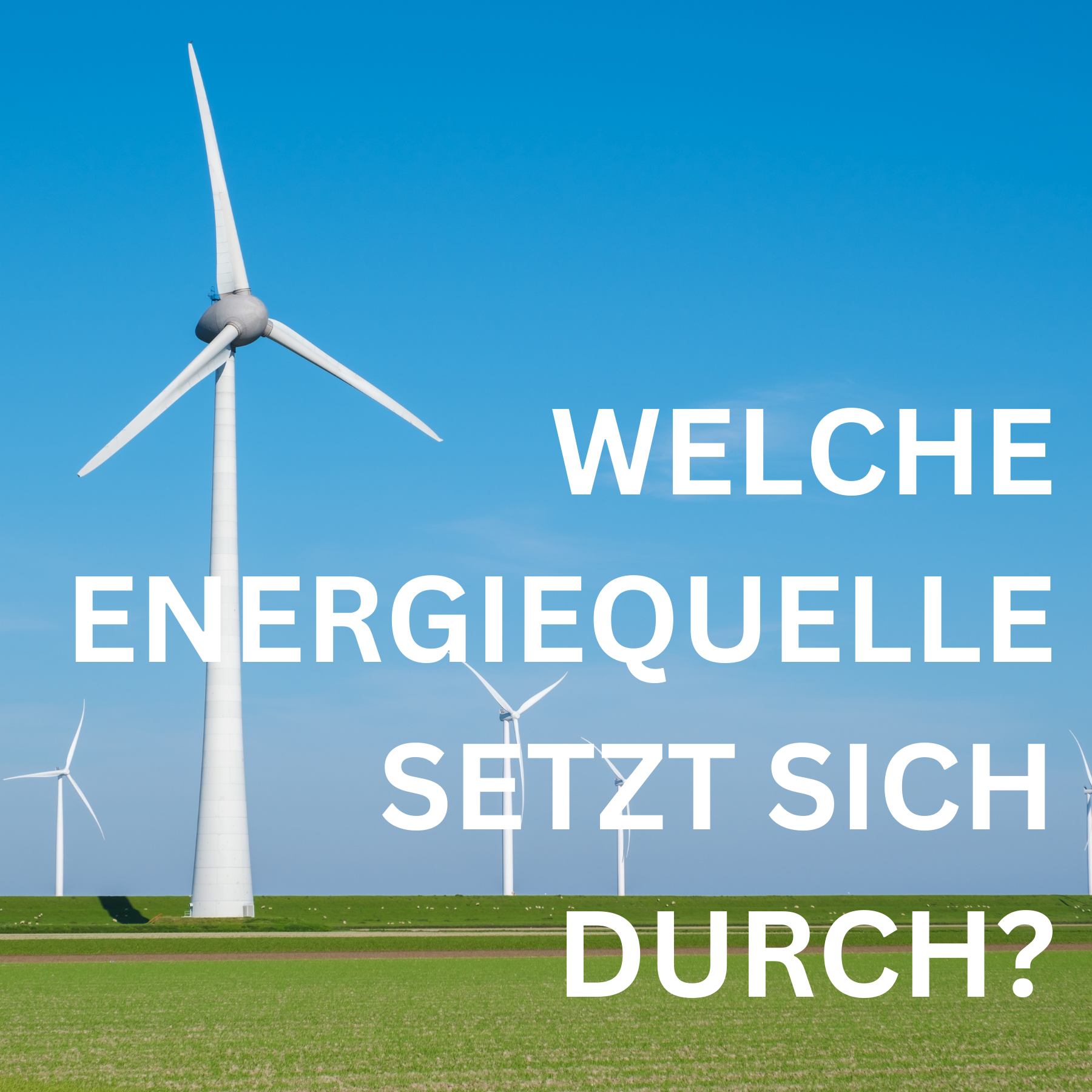 Welche Energiequelle setzt sich durch?