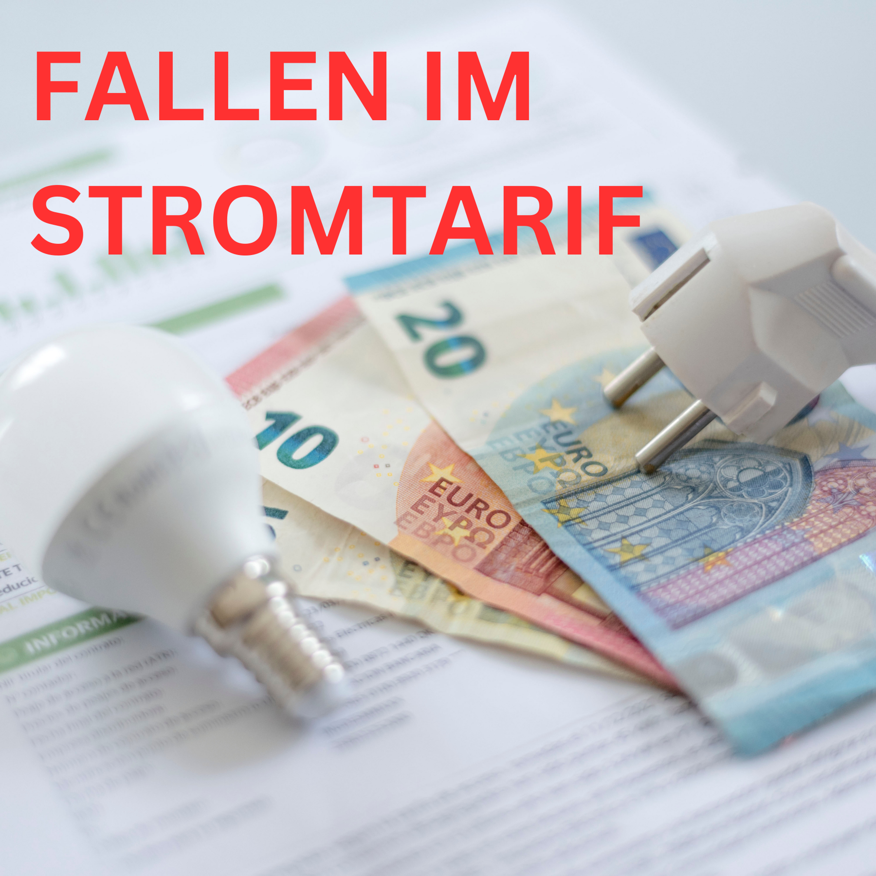 Versteckte Fallen im Stromtarif